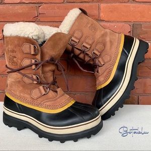 SOREL Caribou Waterproof Insulated Winter Snow Boots, Size 9 in (womens)